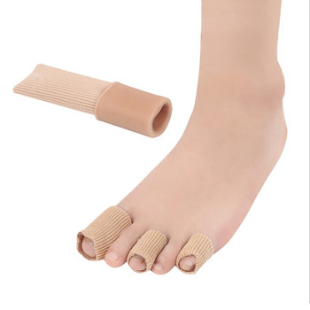 Силиконов протектор за пръстите на краката Разделител Апликатор Педикюр Премахване на мазоли от царевица Облекчаване на болката в ръцете Мека силиконова тръба Инструмент за грижа за краката