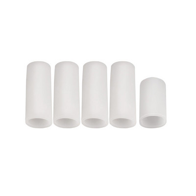 Silikoninė pirštų apsauga, atskyrimo priemonė, aplikatorius pedikiūro kukurūzų nuospaudų valiklis rankų skausmą malšinantis minkštas silikoninis vamzdelis pėdų priežiūros priemonė