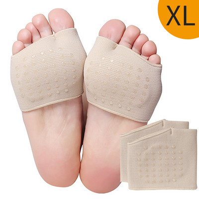 Metatarsal Sleeve Pad neslystantis su geliniu padu Pėdų pagalvėlės rutulys su minkšta priekinės pėdos pagalvėlė Audinio suspaudimo nuospaudų pūslelė