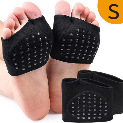 Metatarsal Sleeve Pad neslystantis su geliniu padu Pėdų pagalvėlės rutulys su minkšta priekinės pėdos pagalvėlė Audinio suspaudimo nuospaudų pūslelė