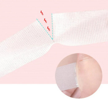 1 Roll Anti-Wear αυτοκόλλητη ταινία PE Heel Patch Protector Αδιάβροχο Πρώτες Βοήθειες Blister Pad Pad Inserts Heel Grips 5M X 2,5CM