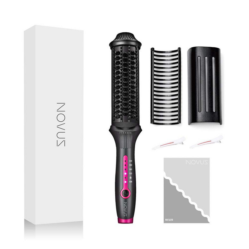 Elektriline professionaalne Ionic Electric meeste habemesirgendaja hari Kiire soojendus keraamiline juuksesirgendaja kamm