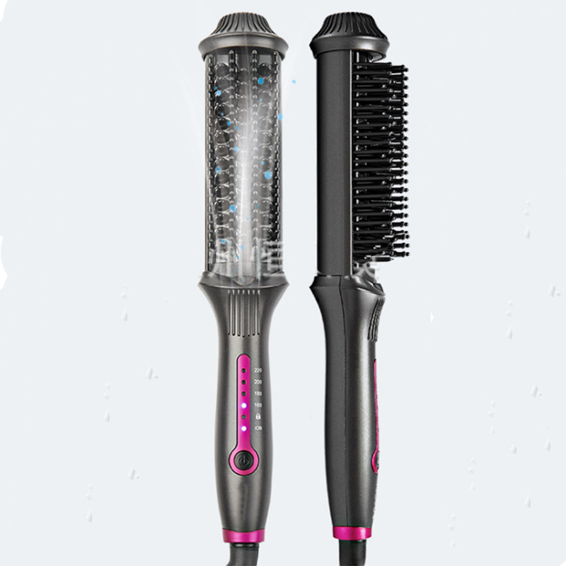 Elektriline professionaalne Ionic Electric meeste habemesirgendaja hari Kiire soojendus keraamiline juuksesirgendaja kamm