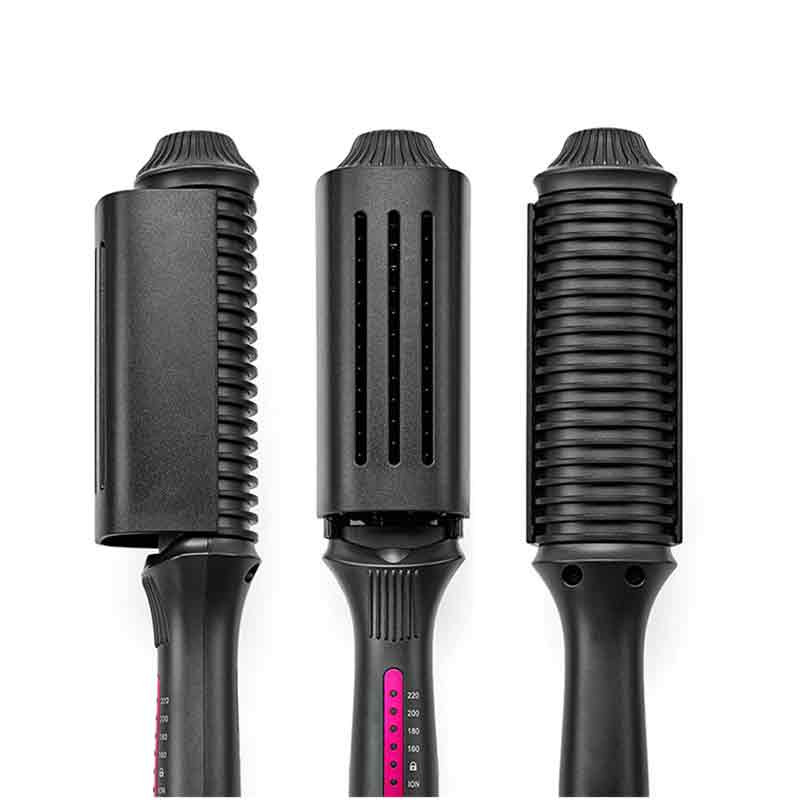 Elektriline professionaalne Ionic Electric meeste habemesirgendaja hari Kiire soojendus keraamiline juuksesirgendaja kamm