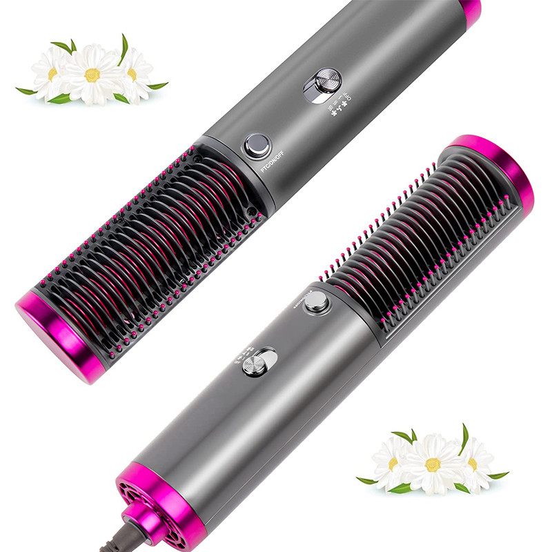 Plaukų džiovintuvo formavimo šepetėlis Negatyvus jonų plaukų džiovintuvas ir apimtį didinantis karšto oro šepetys, daugiafunkcinės nuimamos tiesinimo šukos