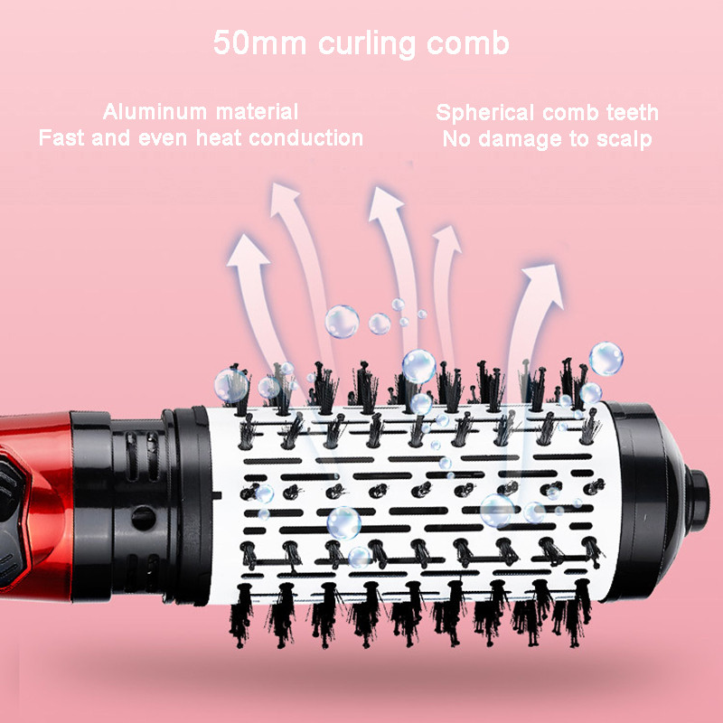 Επαγγελματικές βούρτσες ζεστού αέρα Βούρτσα πιστολάκι μαλλιών αρνητικού ιόντος Ηλεκτρικό ισιωτικό μαλλιών Αυτόματο ψαλίδι για μπούκλες Χτένα ζεστού αέρα