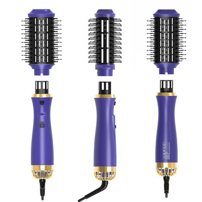 Dryer And Straightening Brush New Electric One Step Hair Dryer And Volumizer 3 In 1 Styler Hot Air Brush