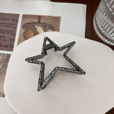 2023. aasta uus metallist juukseküünisklamber Korea geomeetriline kuutäht juuksekrabiklambrid juuksenõelad naistele juustele ehted aksessuaarid peakatted