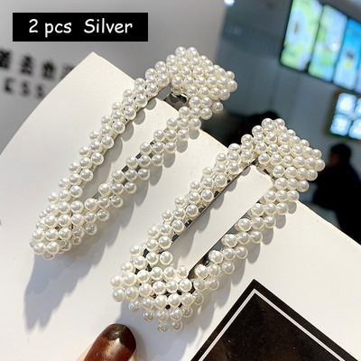 Plaukų segtukai Plaukų rankenos moterims Korėjos modeliuoti perlai papuošti plaukų aksesuarai plaukų segtukai mergaičių papuošalai Nauja mada Bobby segtukai