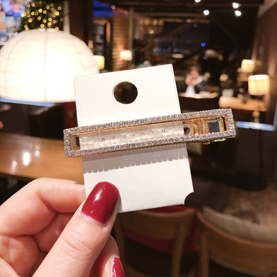 Ins Ukosnice za kosu Barrttes Crystal Pearl za žene Djevojke Modni dodaci za kosu slatka srca Štipaljka s resama Ženska pokrivala za glavu Bobby kopča