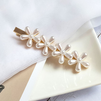 1 TK Ins Magusad juukseklambrid, juuksenõelad, juuksenõelad naistele, elegantsed lillekujulised pärlid, sulamist peakatted, tüdrukud, moodsad juukseaksessuaarid