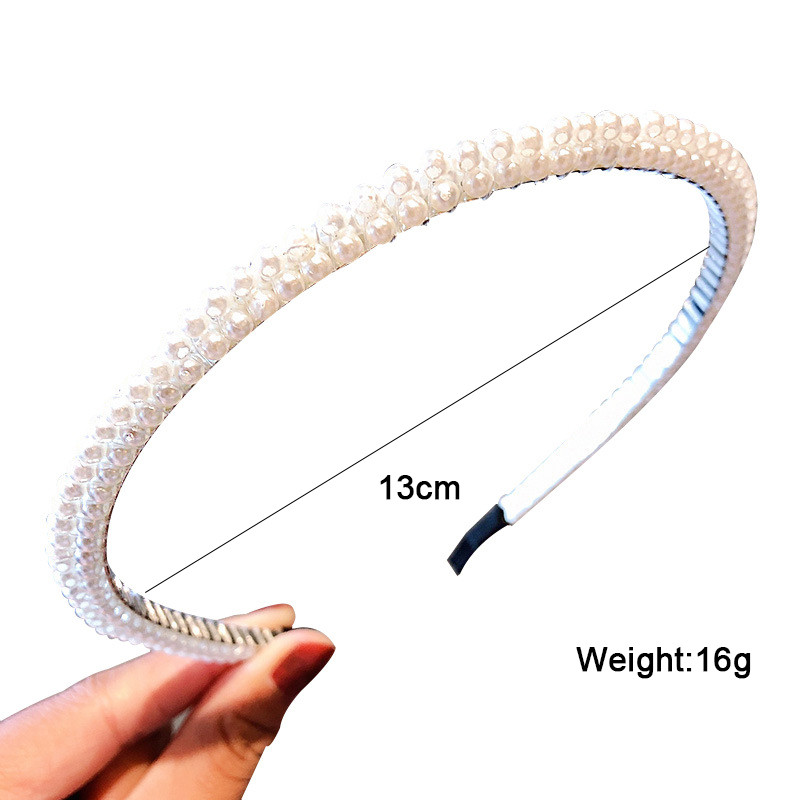 Uus-Korea mood Lihtne pärlitega juukserõngas naistele, tüdrukutele 2020 trendikad lilled, pearõngas, peakatted, juukseaksessuaarid, juuksekaunistus, kingitus