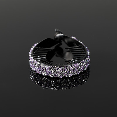 AWAYTR Μόδα στρας Νύχια για τα μαλλιά Αλογοουρά Θήκη Γυναικεία φουρκέτα Κρυστάλλινη φωλιά πουλιού Twist Clip κουλούρι Κλιπ μαλλιών Αξεσουάρ μαλλιών