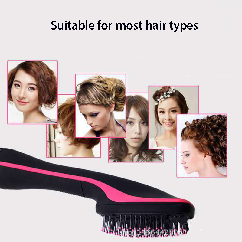 Hajszárító kefe Egylépcsős hajfúvó kefe elektromos forrólevegős kefe utazó hajszárító fésű Professzionális hajszárító Hajkefe
