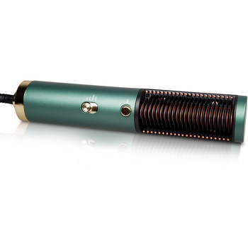 Електрическа четка с горещ въздух Сешоар Гребен 2 в 1 Вентилатор с горещ въздух Маша за изправяне Инструменти за оформяне на коса
