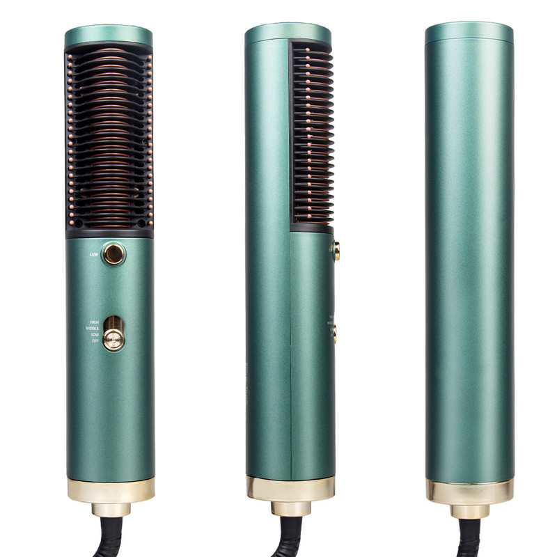 Elektriline kuumaõhuhari, föön, kamm 2-ühes kuumaõhupuhur sirgendaja raud lokirull juuste kujundamise tööriistad