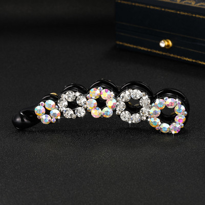 AWAYTR 1 tk Pärlid Juuksenõelad Juukseklambrid Ehted Banaaniklambrid Peakatted Naiste Juukseklambrid Tüdrukutele Hobusesaba Barrettes Juuksenõelad Aksessuaar