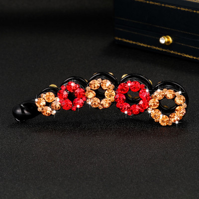 AWAYTR 1 tk Pärlid Juuksenõelad Juukseklambrid Ehted Banaaniklambrid Peakatted Naiste Juukseklambrid Tüdrukutele Hobusesaba Barrettes Juuksenõelad Aksessuaar