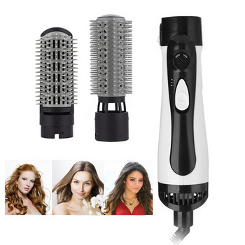 Νέα One Hair Care Electric Step Hair Dryer Upgrade Hot Air Brush Volumizer Negative Lon Styling Hair Dryer Brush Ceramic Tool