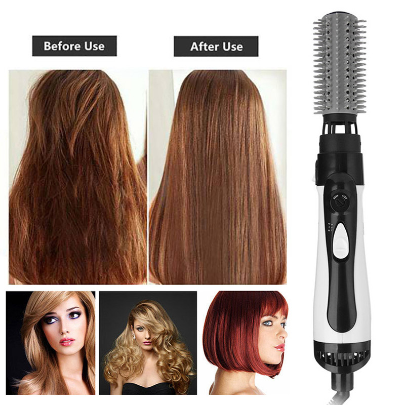 Νέα One Hair Care Electric Step Hair Dryer Upgrade Hot Air Brush Volumizer Negative Lon Styling Hair Dryer Brush Ceramic Tool