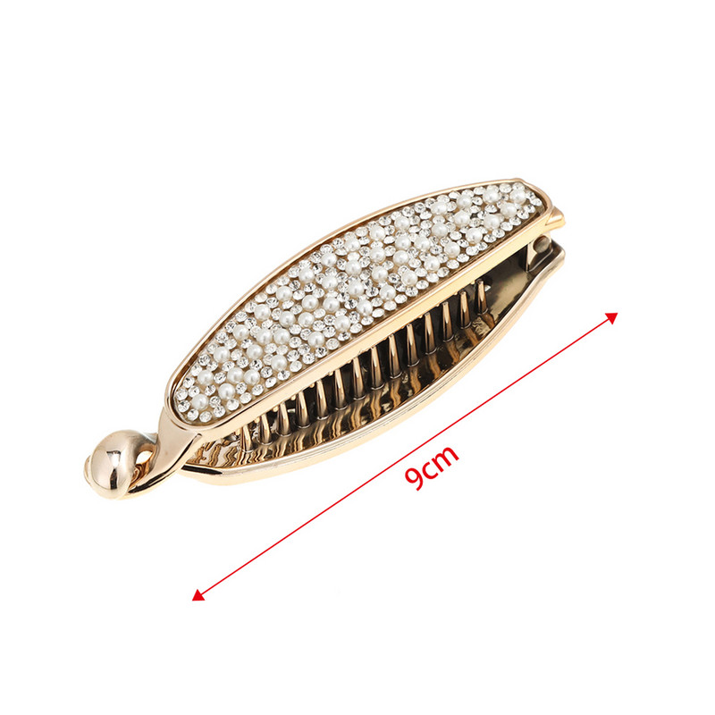 Molans Rhinestone banaanikujulised juukseküüned naistele tüdrukutele juukseklambrid, hobusesabahoidja, juuksenõelad, moodsad juukseaksessuaarid