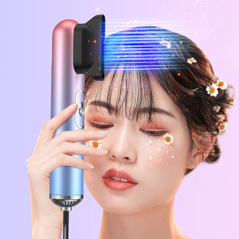 Sušilo za kosu 3 u 1 ionsko sušilo za kosu Četka Češalj s vrućim zrakom Nova nadogradnja Domaćinstvo Topla i hladna pegla za kosu za djevojčice Sušilo za kućnu upotrebu