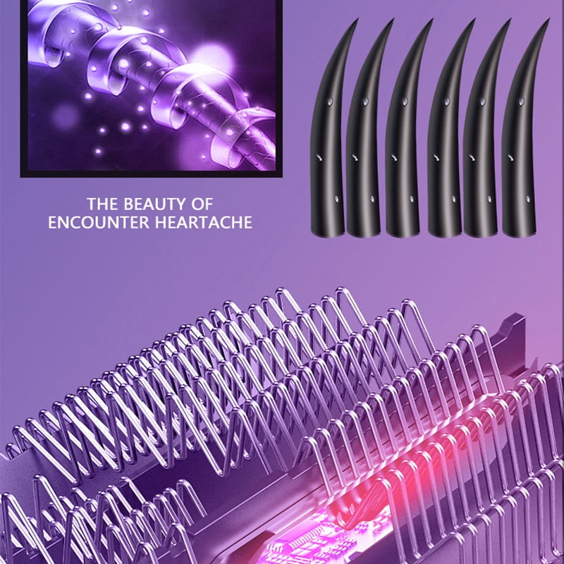 Sušilo za kosu 3 u 1 ionsko sušilo za kosu Četka Češalj s vrućim zrakom Nova nadogradnja Domaćinstvo Topla i hladna pegla za kosu za djevojčice Sušilo za kućnu upotrebu