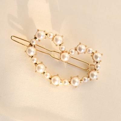 Nove modne školjkaste kopče za kosu za žene Djevojke Ukosnice slatke zlatne boje Ukosnice Jednostavna ženska pokrivala za kosu Dodaci za kosu