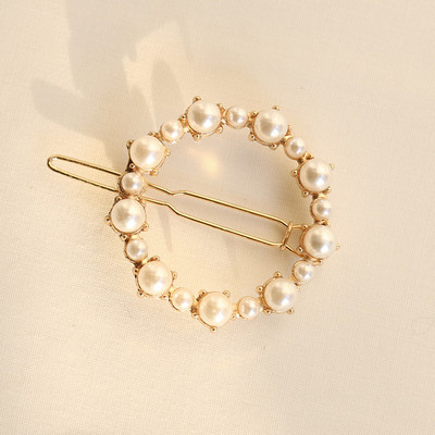 Nove modne školjkaste kopče za kosu za žene Djevojke Ukosnice slatke zlatne boje Ukosnice Jednostavna ženska pokrivala za kosu Dodaci za kosu