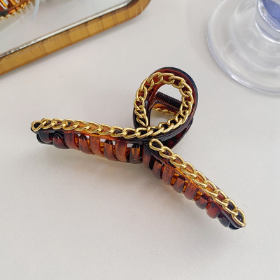 Nova ženska metalna kandža za kosu dodaci za kosu šik ukosnice kopče za kosu dame hvataljke za kosu Pokrivala za kosu jednostavna ženska ukosnica