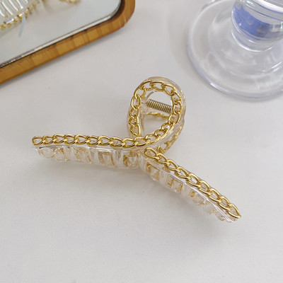 Nova ženska metalna kandža za kosu dodaci za kosu šik ukosnice kopče za kosu dame hvataljke za kosu Pokrivala za kosu jednostavna ženska ukosnica