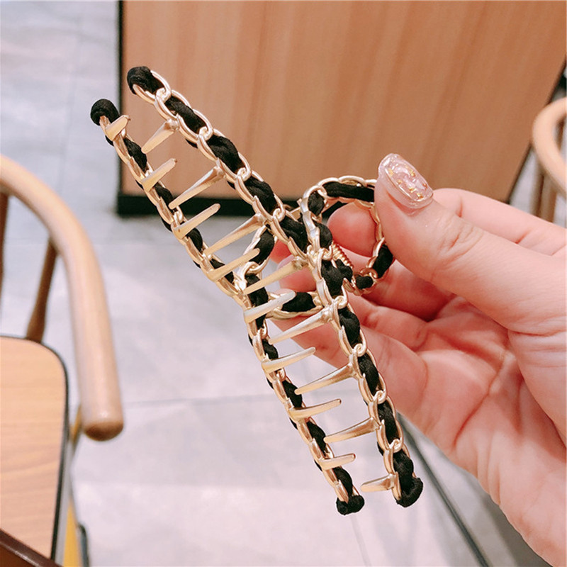 Nova ženska metalna kandža za kosu dodaci za kosu šik ukosnice kopče za kosu dame hvataljke za kosu Pokrivala za kosu jednostavna ženska ukosnica