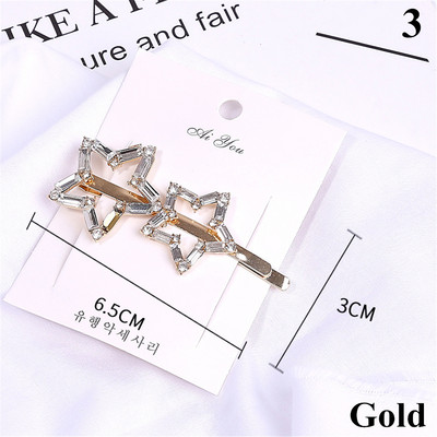 Mood Rhinestone Pearl Meritähe juuksenõelad naistele Tüdrukutele Juukseklambrid Pruudi peaees suvine rannajuuste kujundamise tööriist