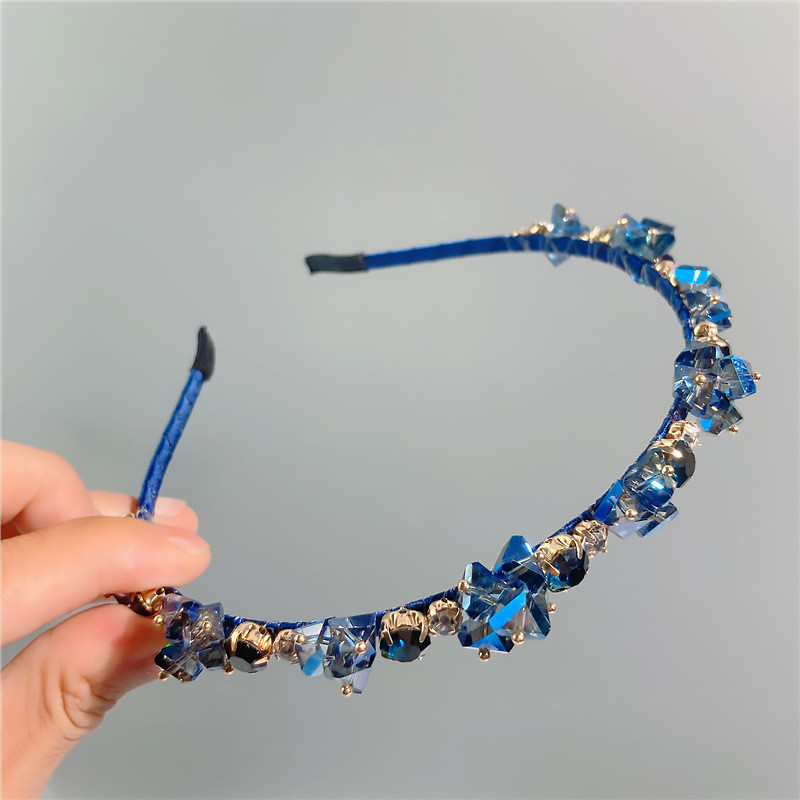 Korea moekristallkivist peapael Elegantne peapael, pidulik juukserõngas, mis sobib naistele, kes pesevad nägu peakatteid