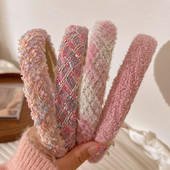 1 tk roosa moe koriander kootud juuksekaart juuksepael Naistele uus peapael meik Juuksepael Peakate Juuste aksessuaarid