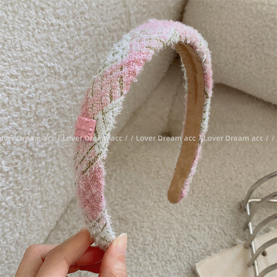 1 tk roosa moe koriander kootud juuksekaart juuksepael Naistele uus peapael meik Juuksepael Peakate Juuste aksessuaarid