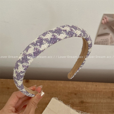 1 tk roosa moe koriander kootud juuksekaart juuksepael Naistele uus peapael meik Juuksepael Peakate Juuste aksessuaarid