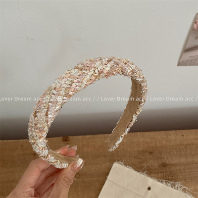 1 tk roosa moe koriander kootud juuksekaart juuksepael Naistele uus peapael meik Juuksepael Peakate Juuste aksessuaarid