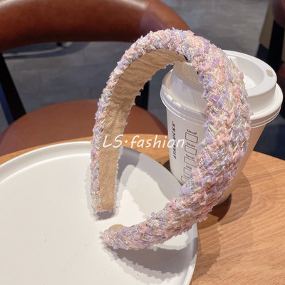 1 tk roosa moe koriander kootud juuksekaart juuksepael Naistele uus peapael meik Juuksepael Peakate Juuste aksessuaarid