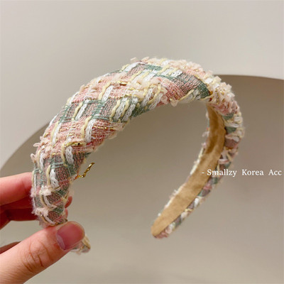 1 tk roosa moe koriander kootud juuksekaart juuksepael Naistele uus peapael meik Juuksepael Peakate Juuste aksessuaarid