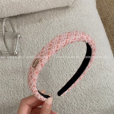 1 tk roosa moe koriander kootud juuksekaart juuksepael Naistele uus peapael meik Juuksepael Peakate Juuste aksessuaarid