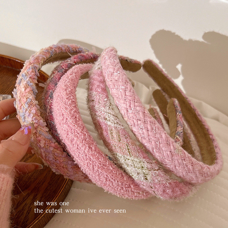 1 tk roosa moe koriander kootud juuksekaart juuksepael Naistele uus peapael meik Juuksepael Peakate Juuste aksessuaarid