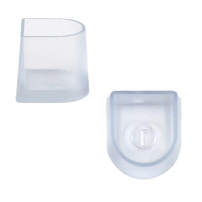 10 ζεύγη Προστατευτικό για ψηλά τακούνια Διαφανή στόπερ νιπτήρα φτέρνας Αδιάβροχο κάλυμμα Latin Betty Dance κάλυμμα Αντιολισθητικό πώμα για τακούνια Μέγεθος πώματος