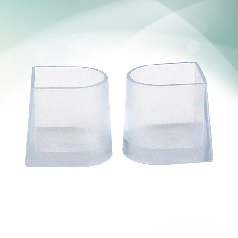 10 ζεύγη Προστατευτικό για ψηλά τακούνια Διαφανή στόπερ νιπτήρα φτέρνας Αδιάβροχο κάλυμμα Latin Betty Dance κάλυμμα Αντιολισθητικό πώμα για τακούνια Μέγεθος πώματος