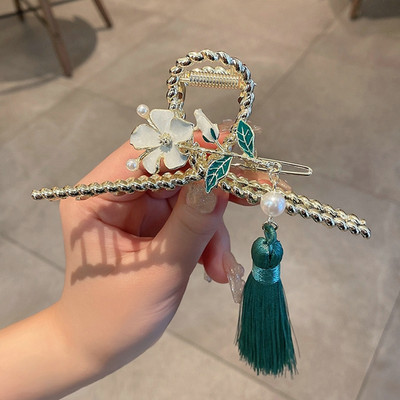 2023 Kõik käsitsi valmistatud lillesulamist haaratsiklambrid haiklambrid, naiste metallist elegantsed juukseklambrid, tagapea, juukseklambrid, juuksenõelad, juuksenõelad