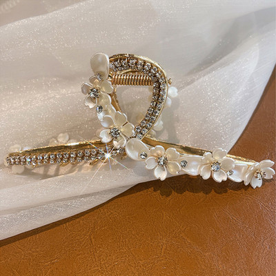 2023 Kõik käsitsi valmistatud lillesulamist haaratsiklambrid haiklambrid, naiste metallist elegantsed juukseklambrid, tagapea, juukseklambrid, juuksenõelad, juuksenõelad