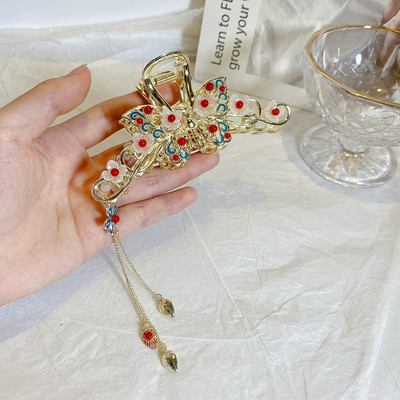 2023 Kõik käsitsi valmistatud lillesulamist haaratsiklambrid haiklambrid, naiste metallist elegantsed juukseklambrid, tagapea, juukseklambrid, juuksenõelad, juuksenõelad