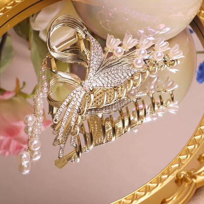 2023 Kõik käsitsi valmistatud lillesulamist haaratsiklambrid haiklambrid, naiste metallist elegantsed juukseklambrid, tagapea, juukseklambrid, juuksenõelad, juuksenõelad