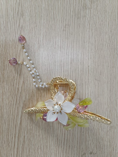 2023 Kõik käsitsi valmistatud lillesulamist haaratsiklambrid haiklambrid, naiste metallist elegantsed juukseklambrid, tagapea, juukseklambrid, juuksenõelad, juuksenõelad