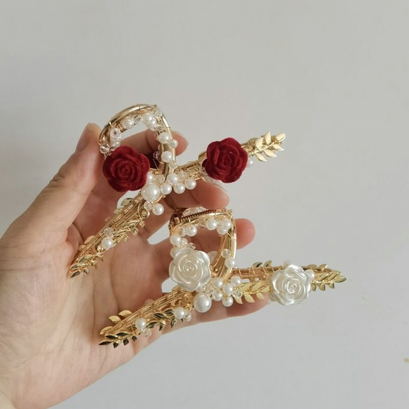 2023 Kõik käsitsi valmistatud lillesulamist haaratsiklambrid haiklambrid, naiste metallist elegantsed juukseklambrid, tagapea, juukseklambrid, juuksenõelad, juuksenõelad